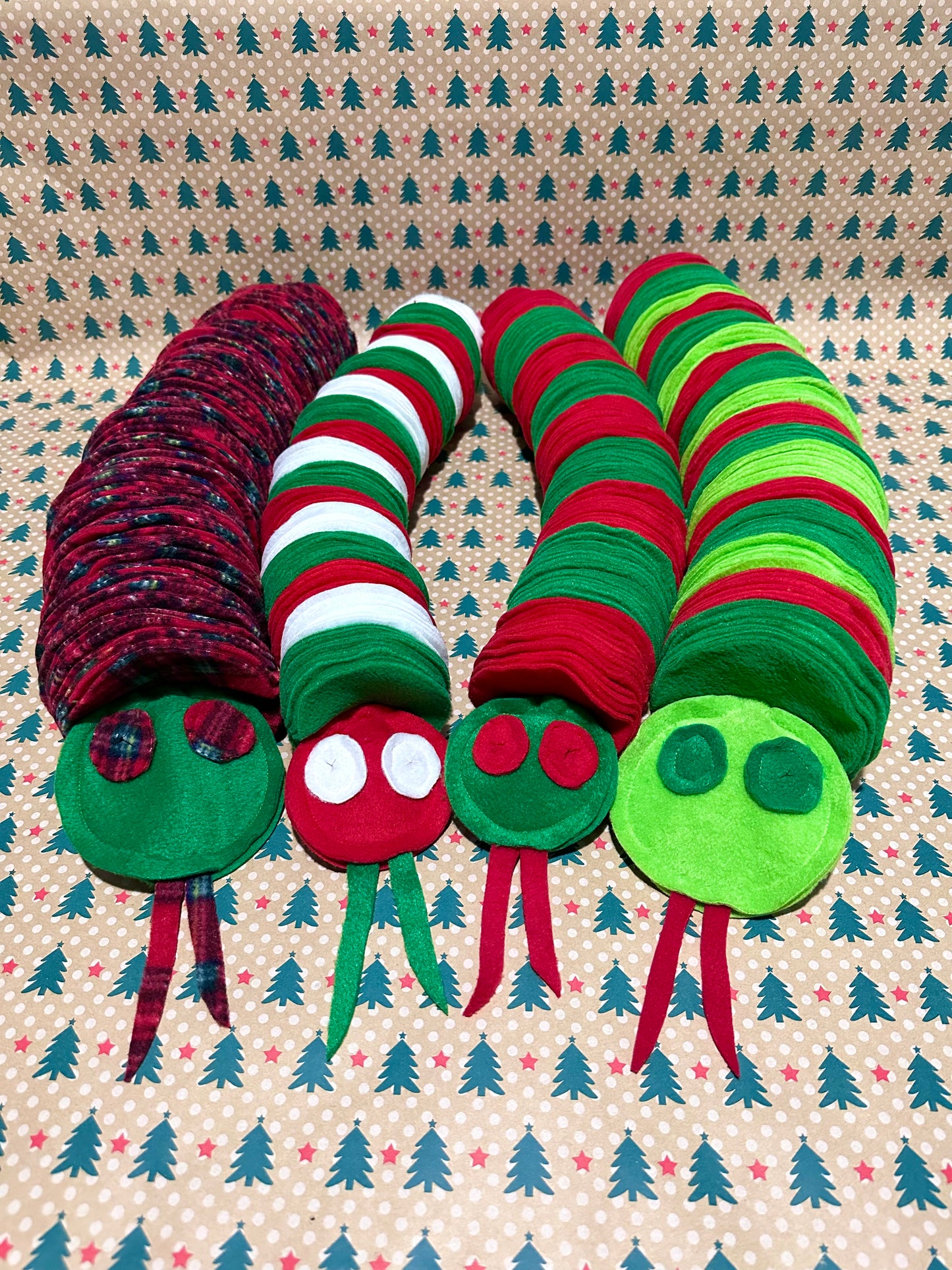 Festive Snuffle Snakes 3 Sizes Available(Free Postage)