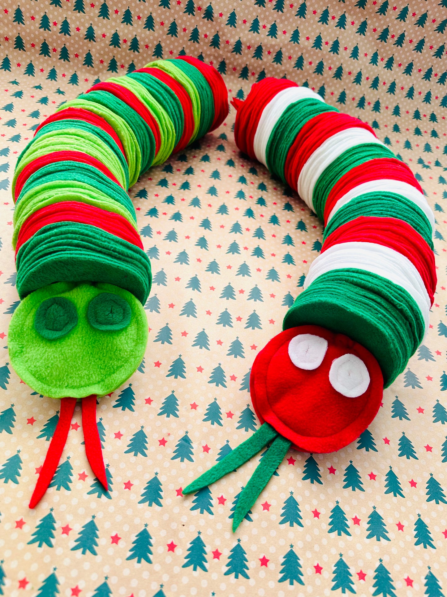Festive Snuffle Snakes 3 Sizes Available(Free Postage)