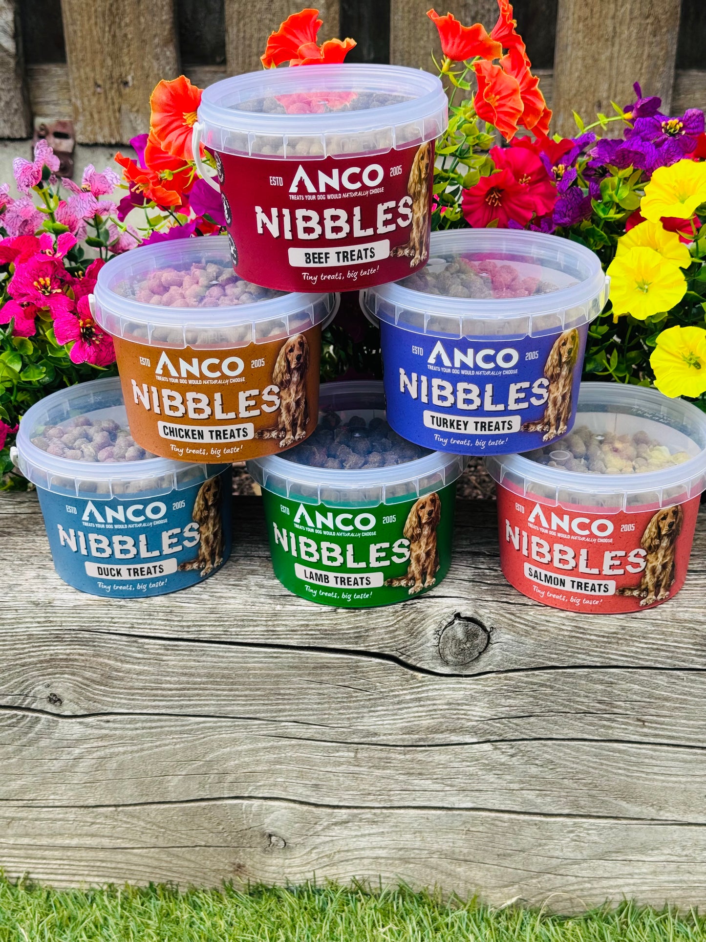 Anco Nibbles 300g Training Treat Tubs, 6 Flavours Available (Free Postage)