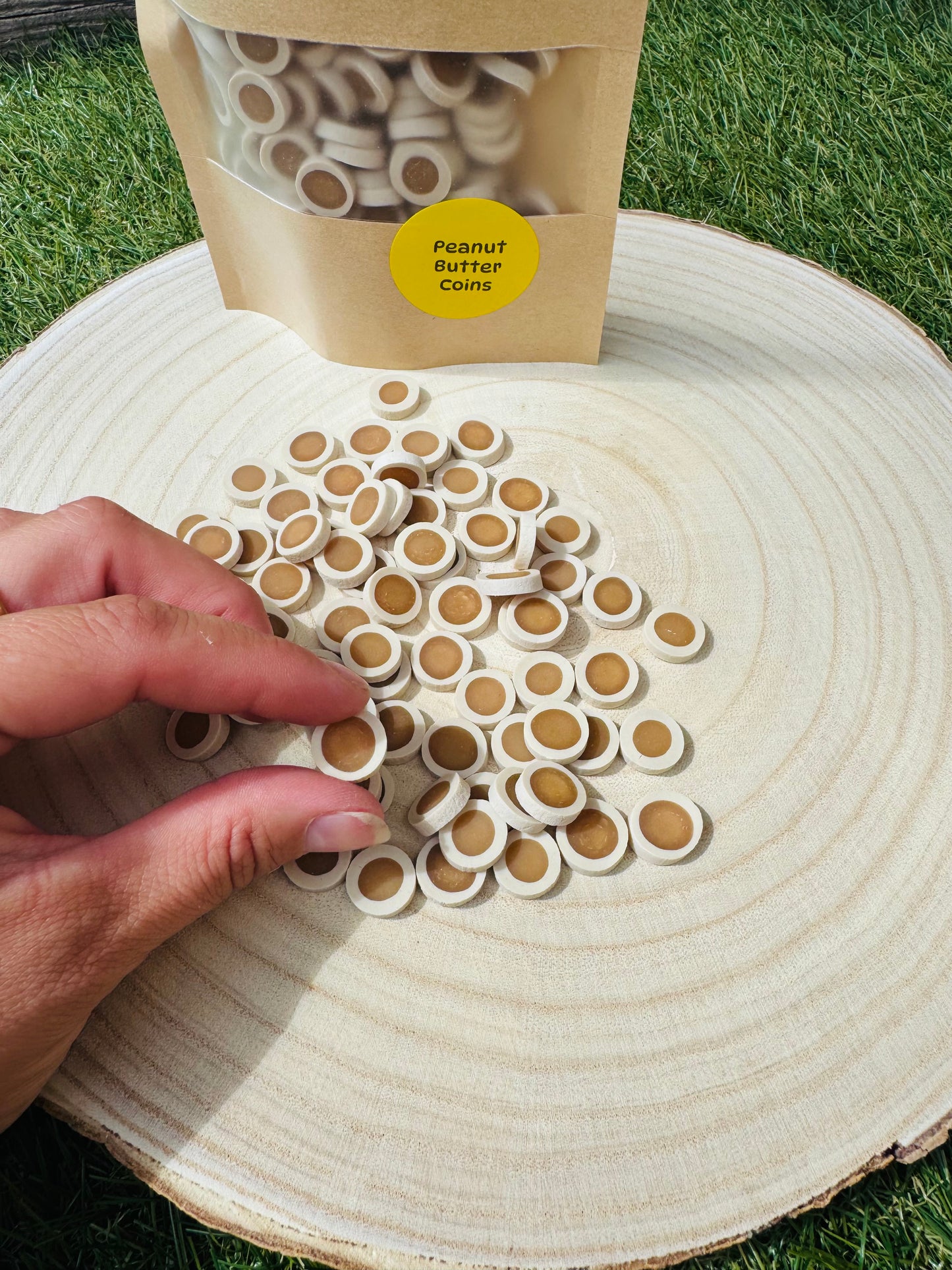 Peanut Butter Coins ( Free Postage)