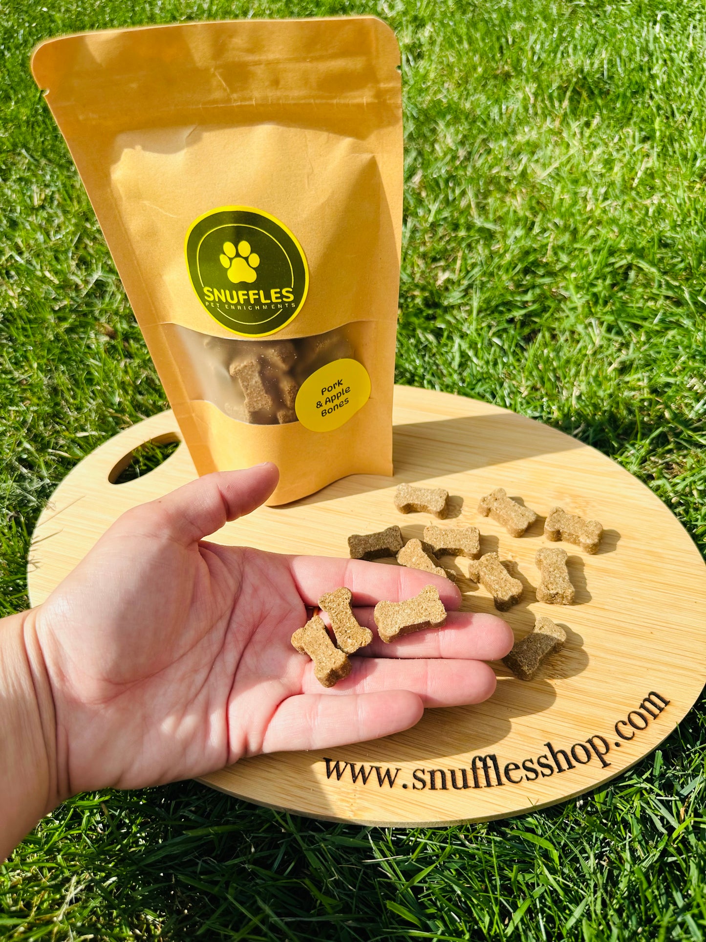 Pork & Apple Bones (Free Postage)