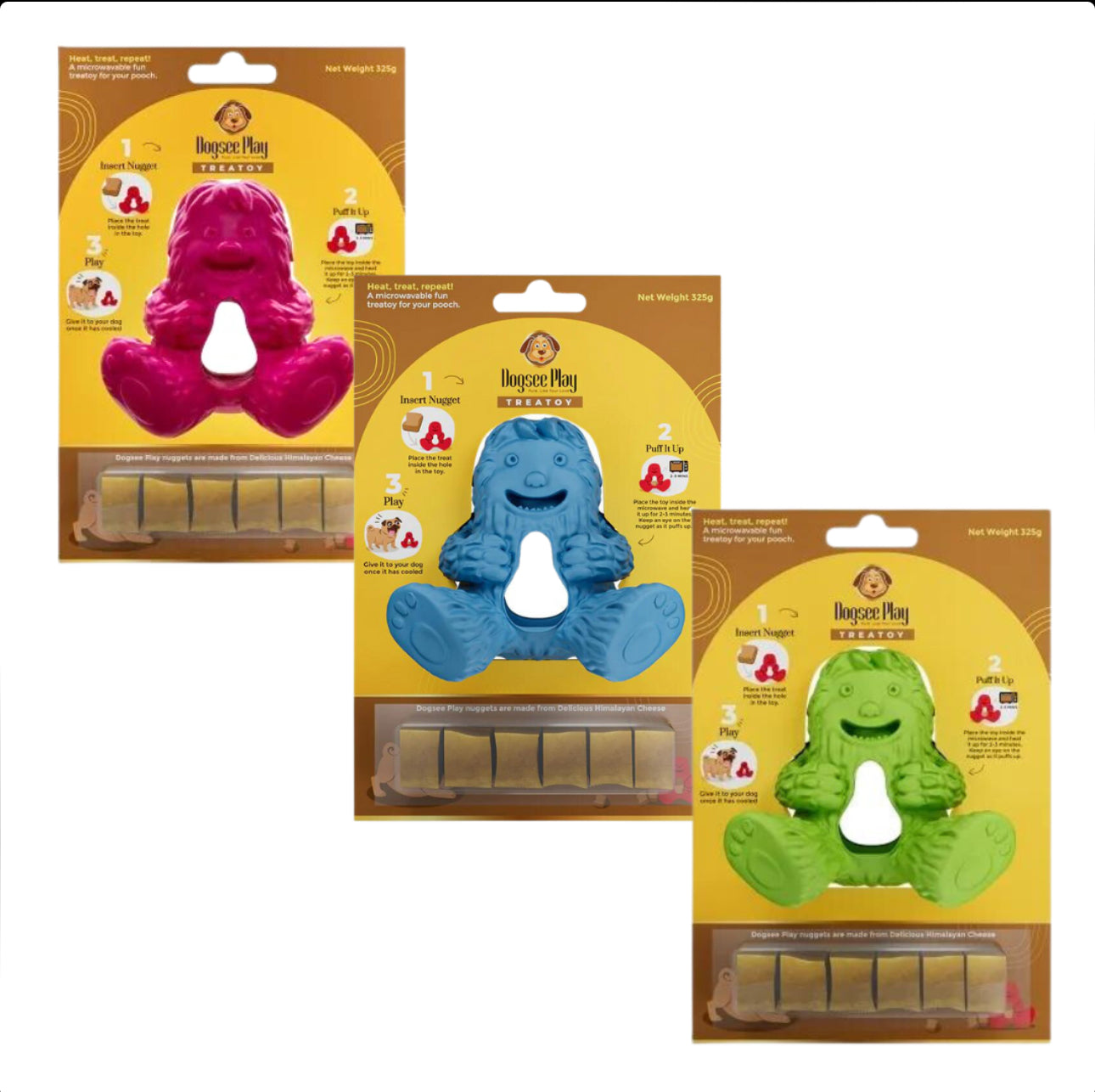Dogsee Refill Packs 10 pcs, 4 flavours (Free postage)