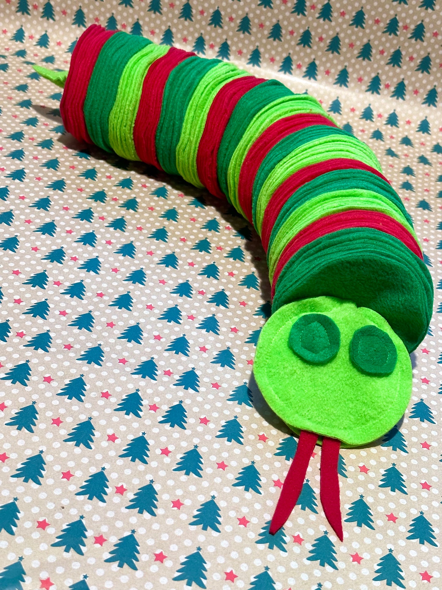 Festive Snuffle Snakes 3 Sizes Available(Free Postage)