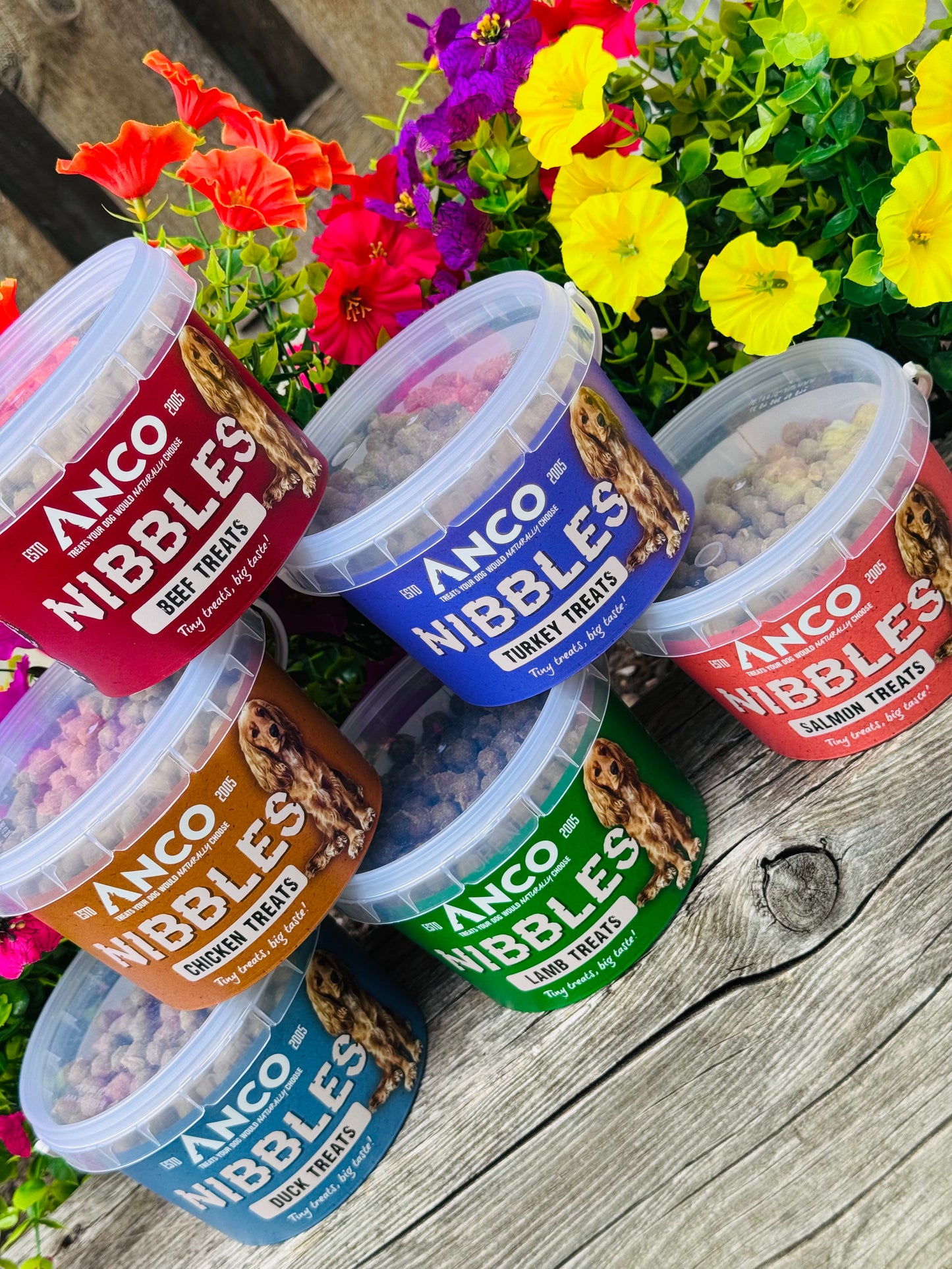 Anco Nibbles 300g Training Treat Tubs, 6 Flavours Available (Free Postage)