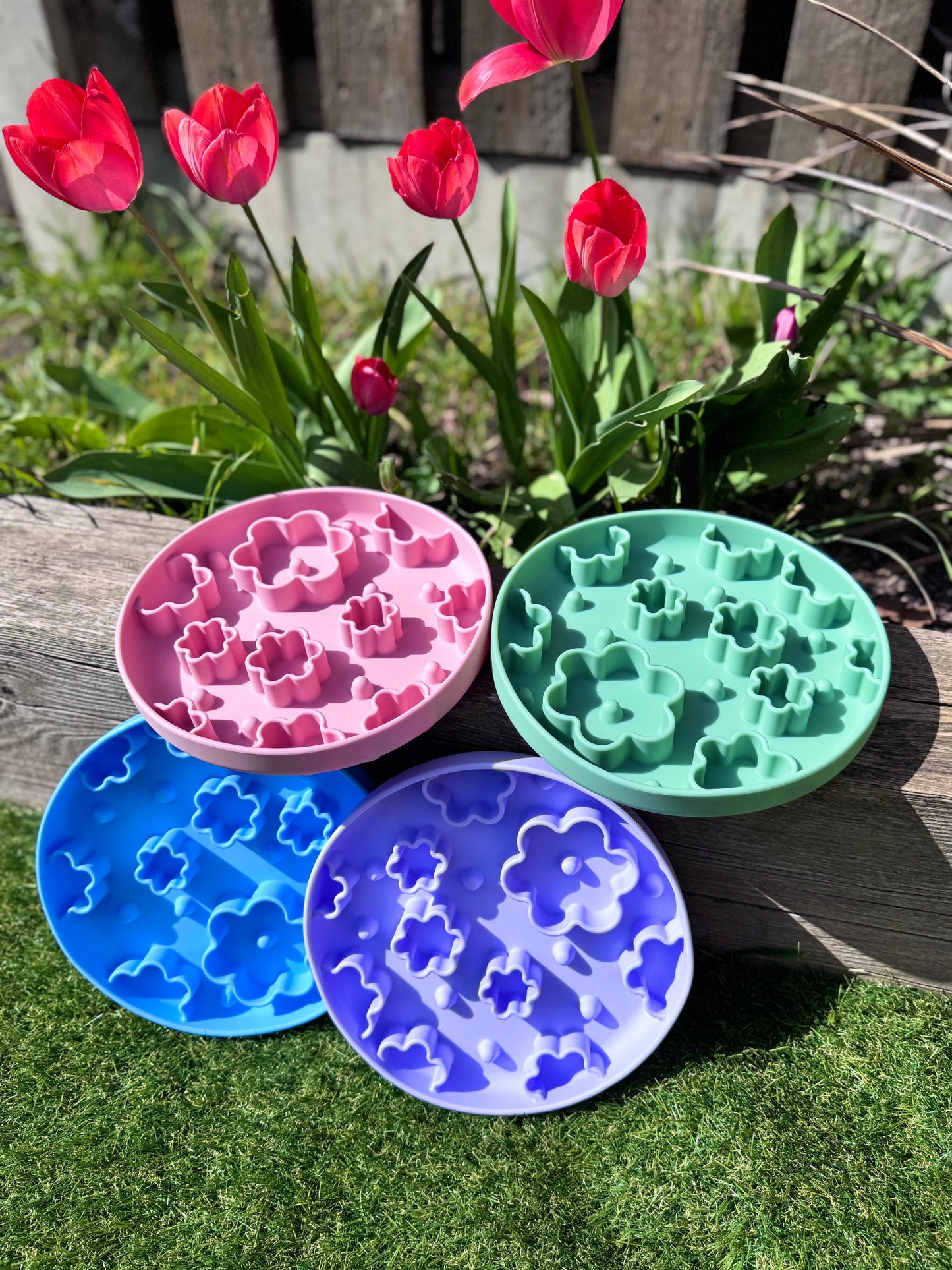 Blooming Floral Feeder Bowl (Free Postage)