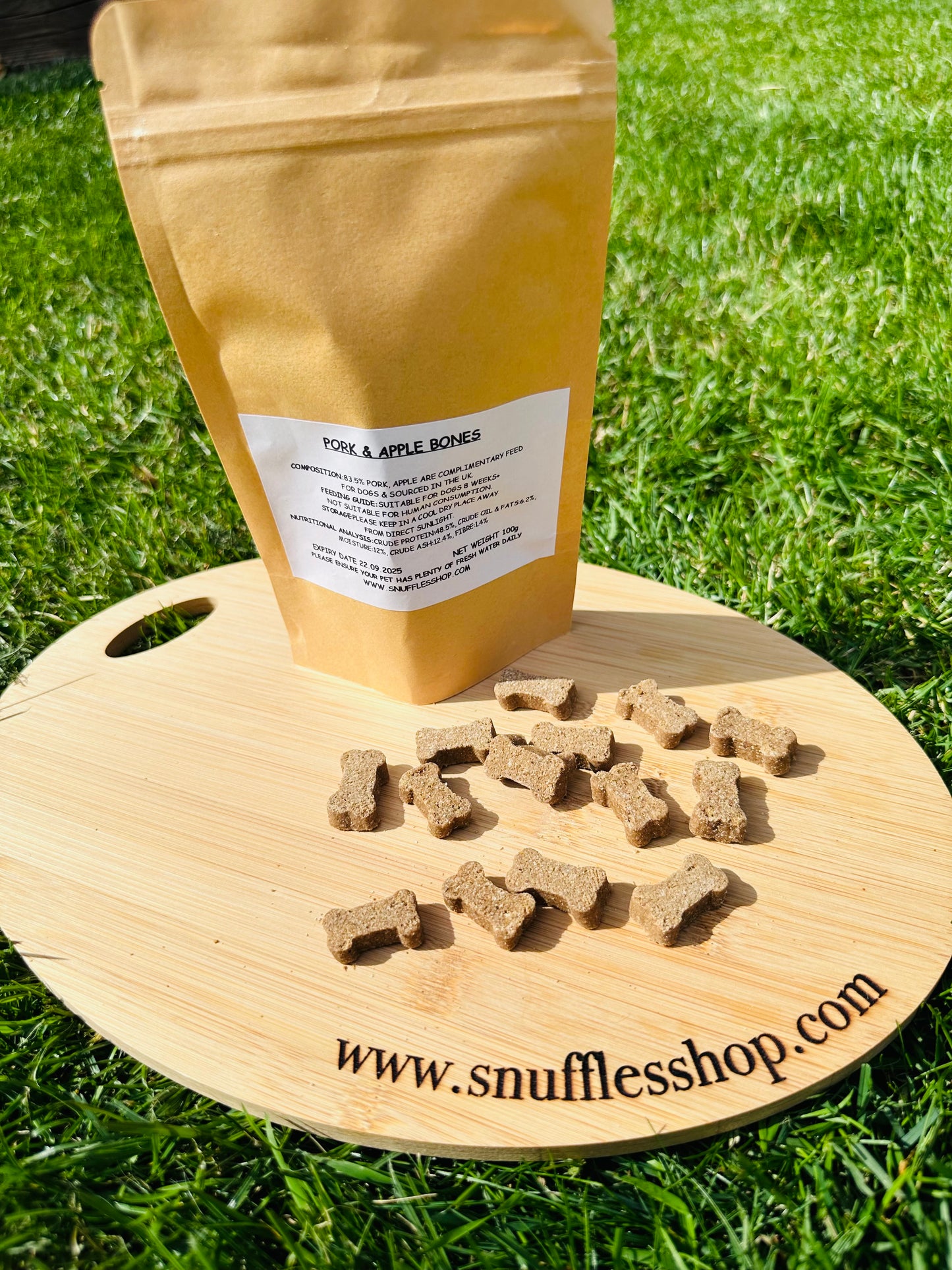 Pork & Apple Bones (Free Postage)