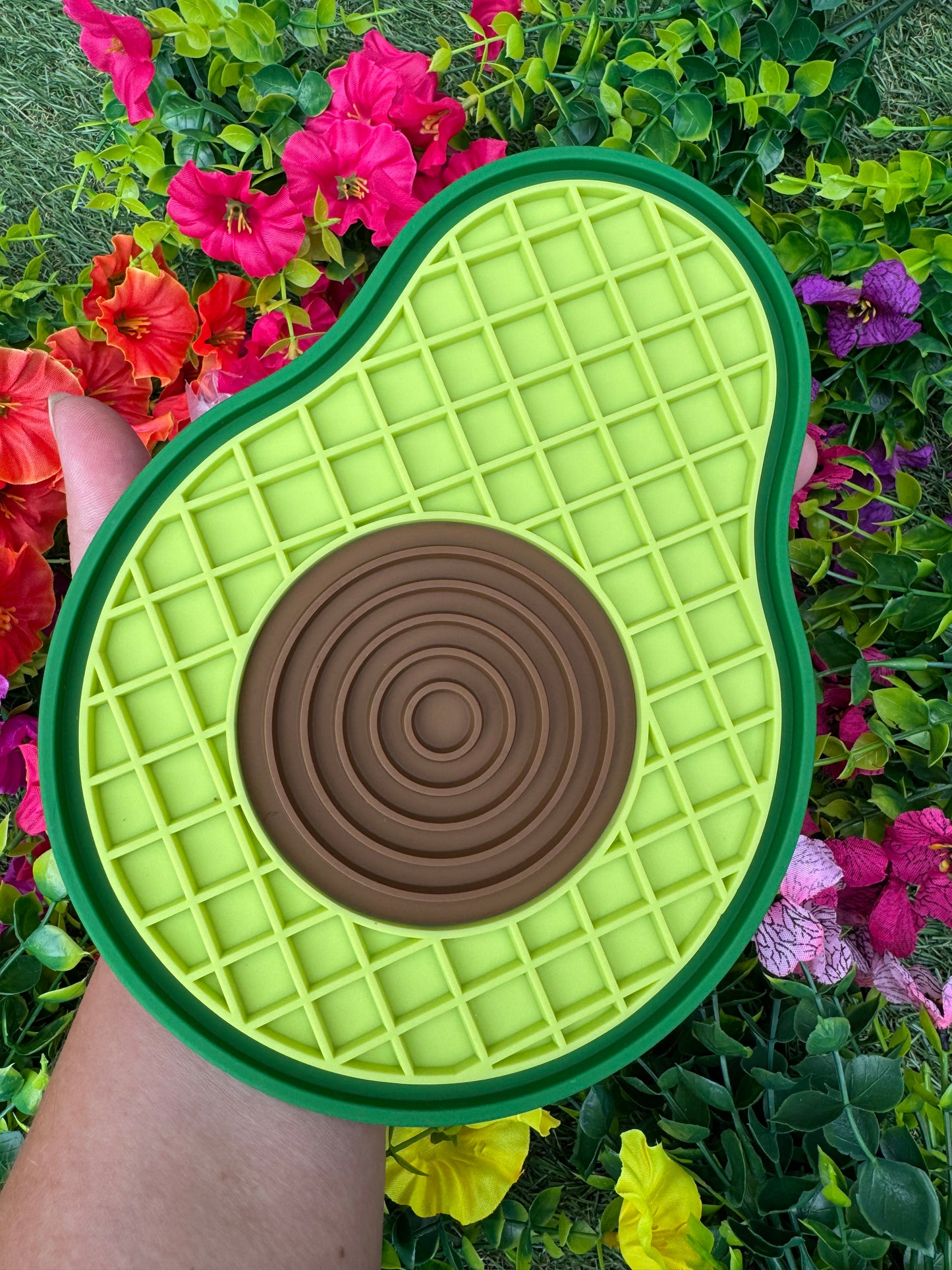 Avocado Lick Mat (Free Postage)