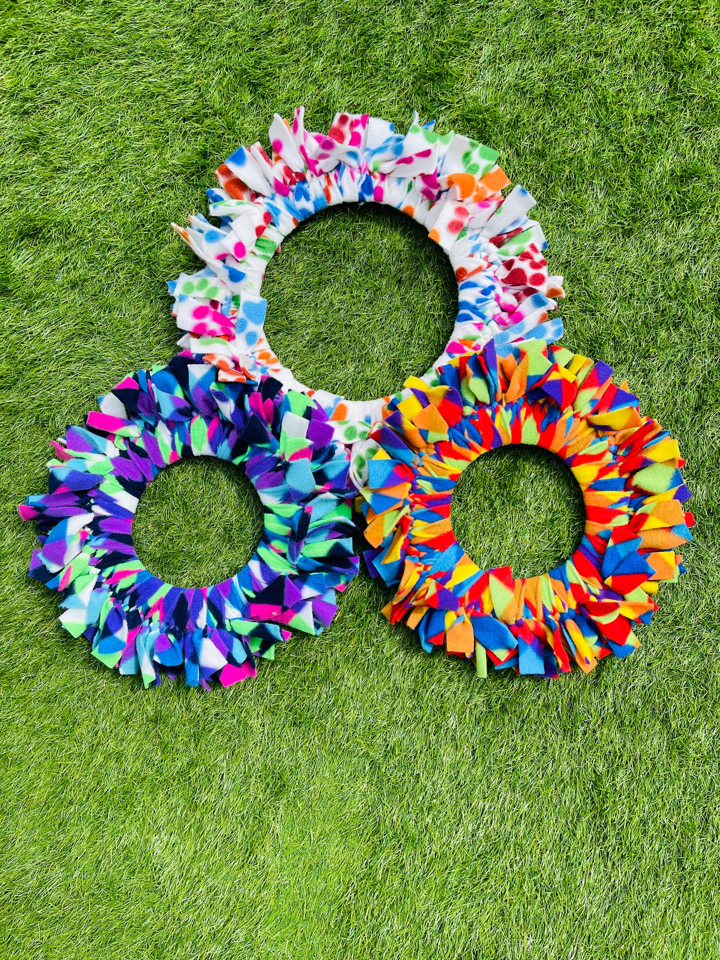 Fleece Frisbees (Free Postage)