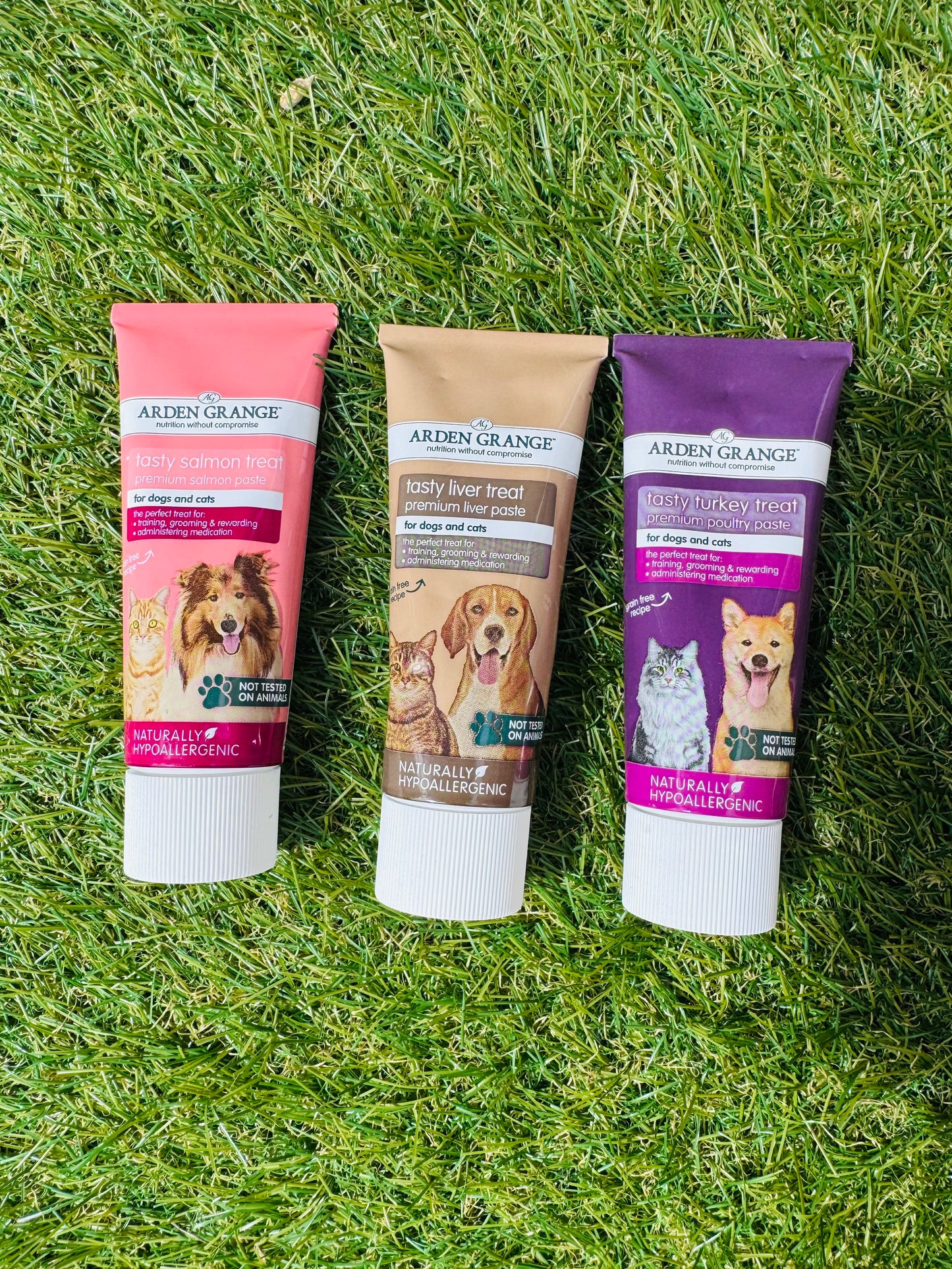 Arden Grange Paste, 3 Flavours(Free Postage)