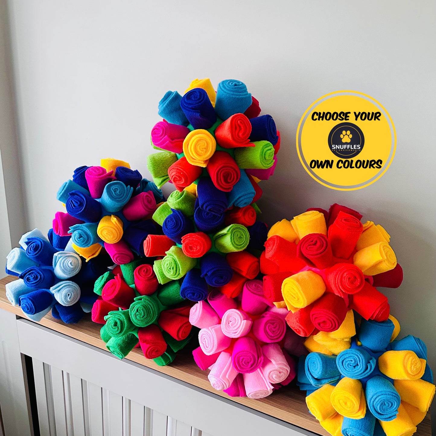 Custom Coloured Snuffle Cage Ball (Free Postage)