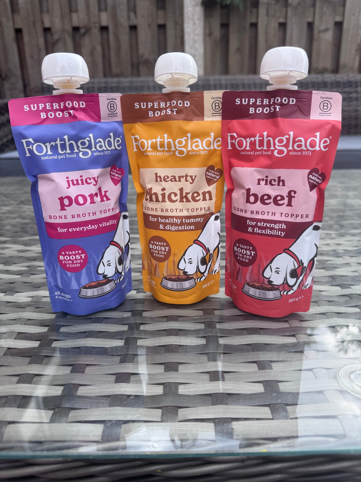 Forthglade Bone Broth Toppers