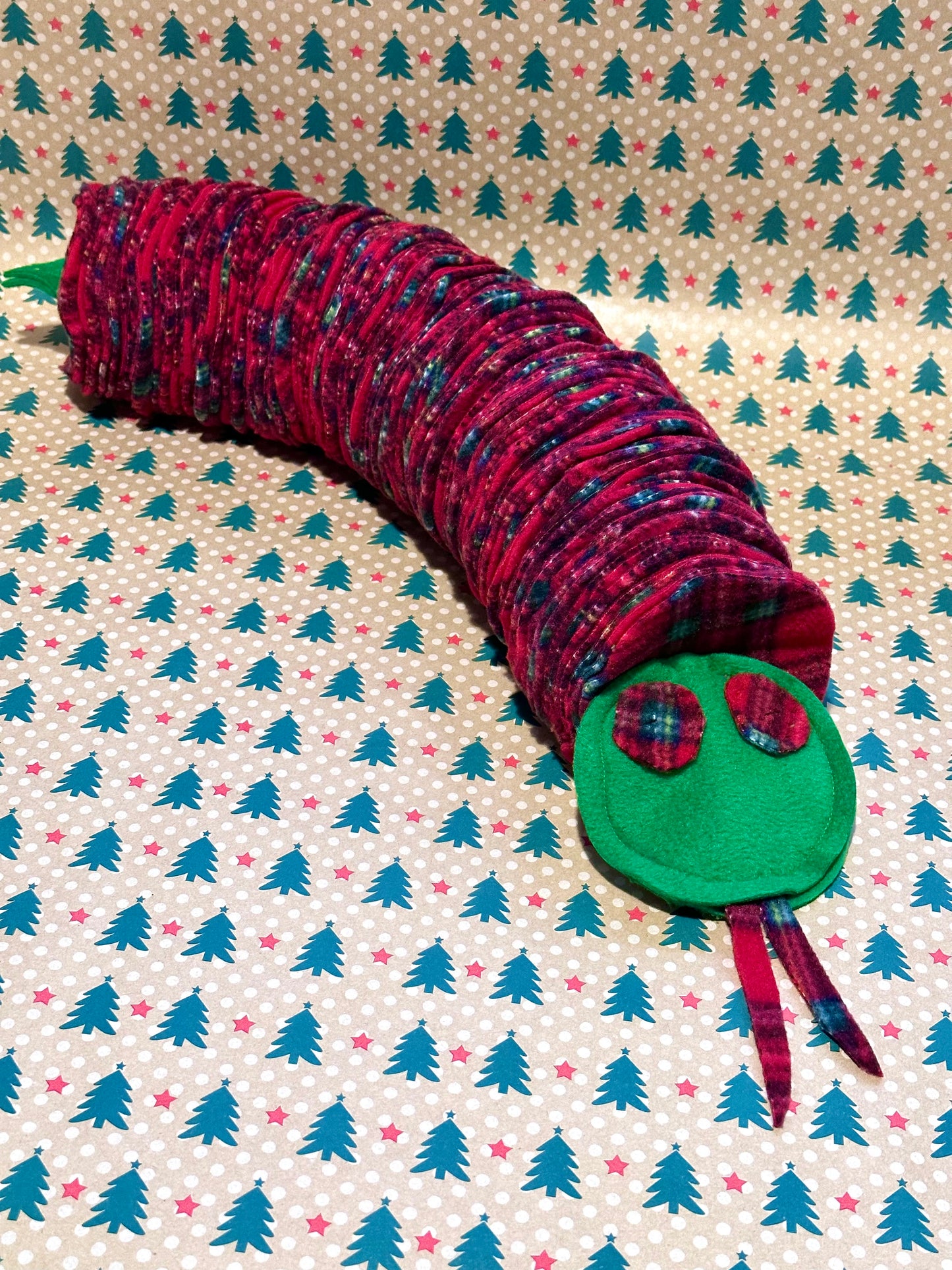 Festive Snuffle Snakes 3 Sizes Available(Free Postage)