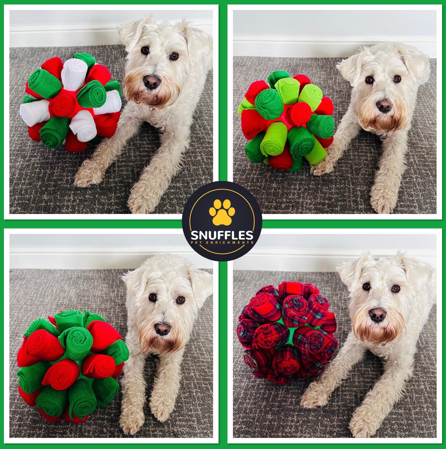 Festive Snuffle Cage Balls (Free Postage)