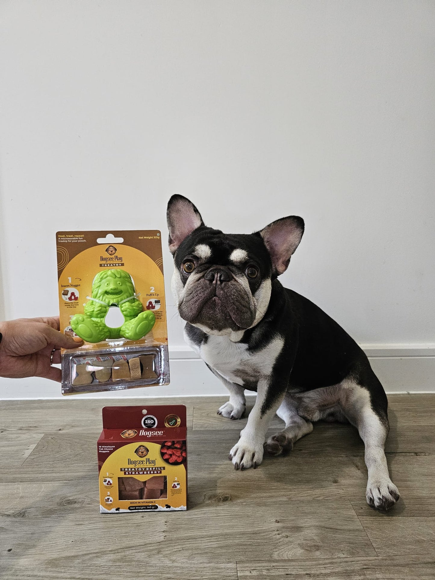 Dogsee Yeti Treat Toy, 3 colours available (Free Postage)
