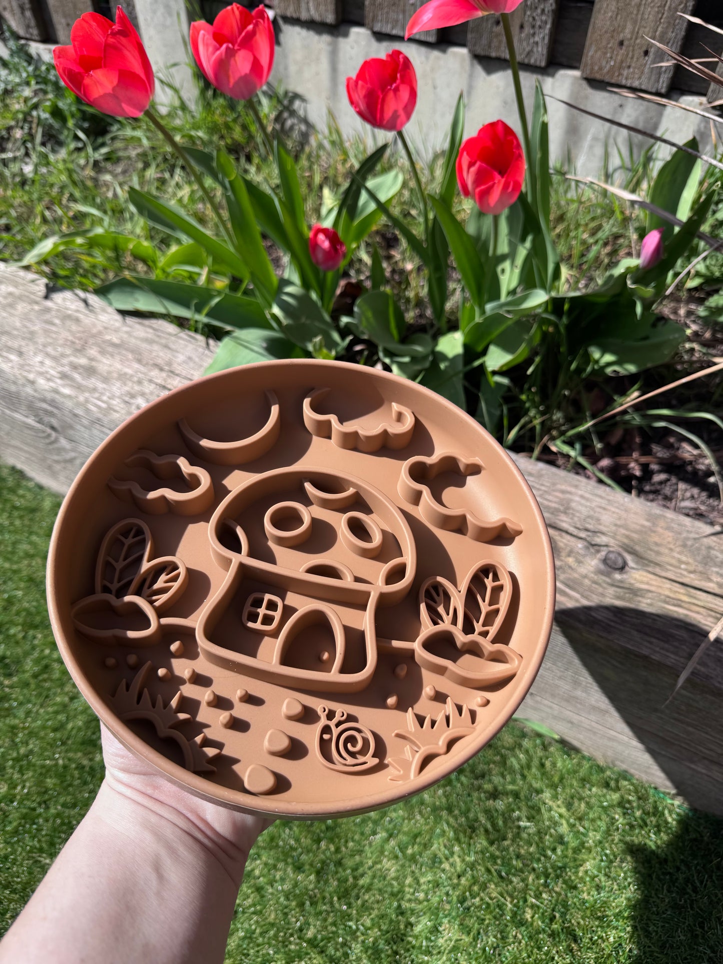 Mushroom Enrichment Feeder Bowl (Free Postage)