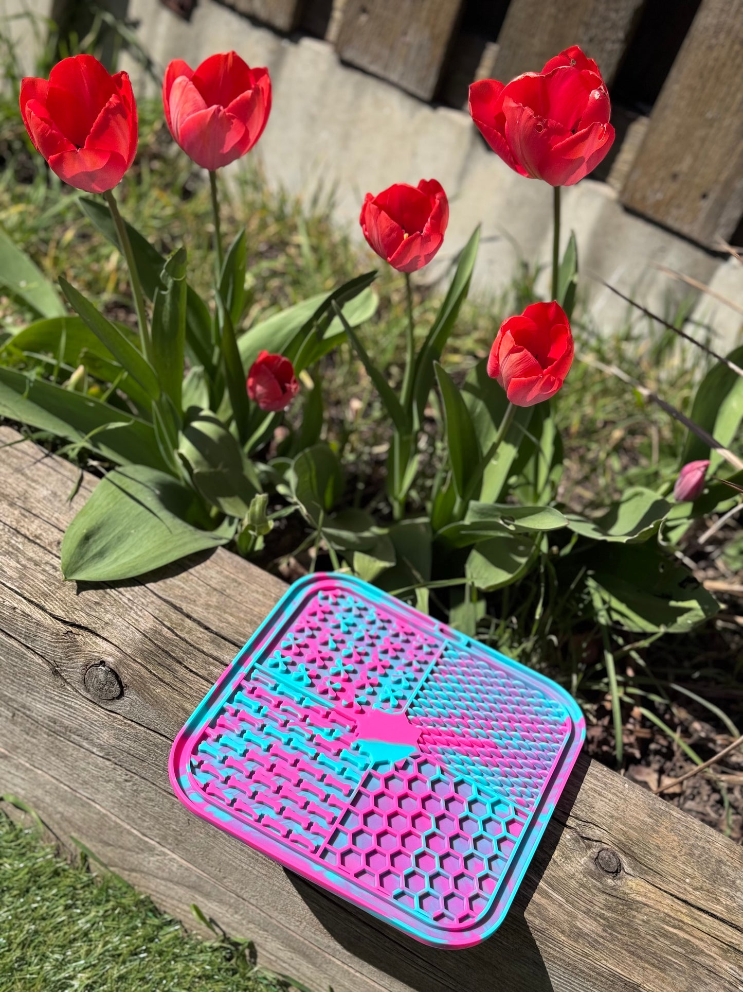 Funky Flat Lick Mat (Free Postage)