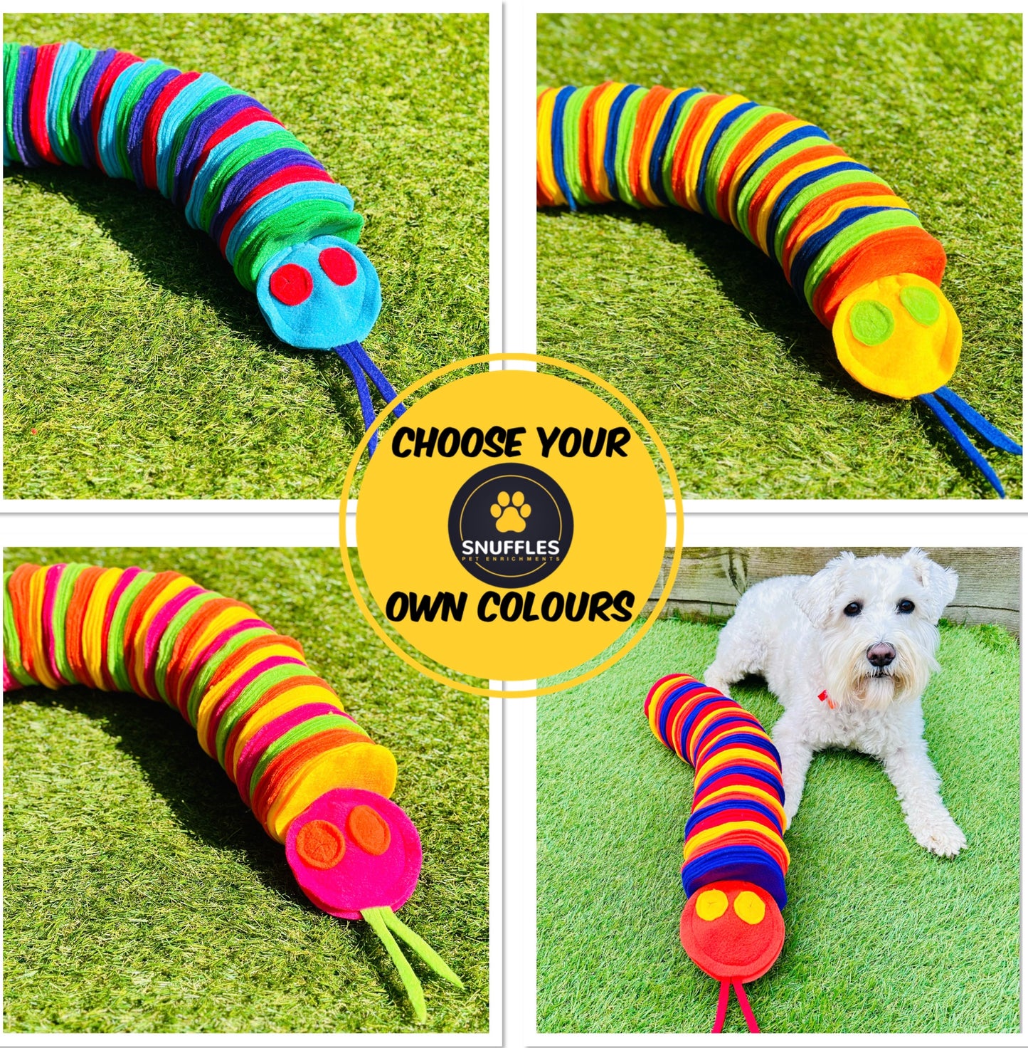 Custom Coloured Large Snuffle Snake (Free Postage)
