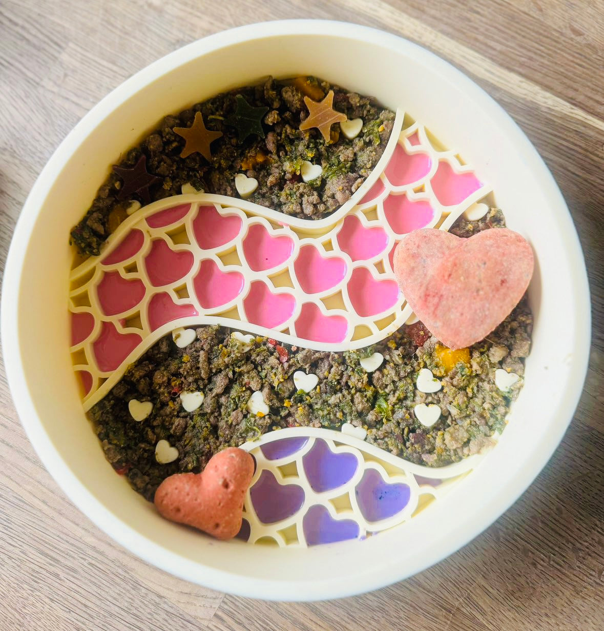 Heart Enrichment Bowl (Free Postage)