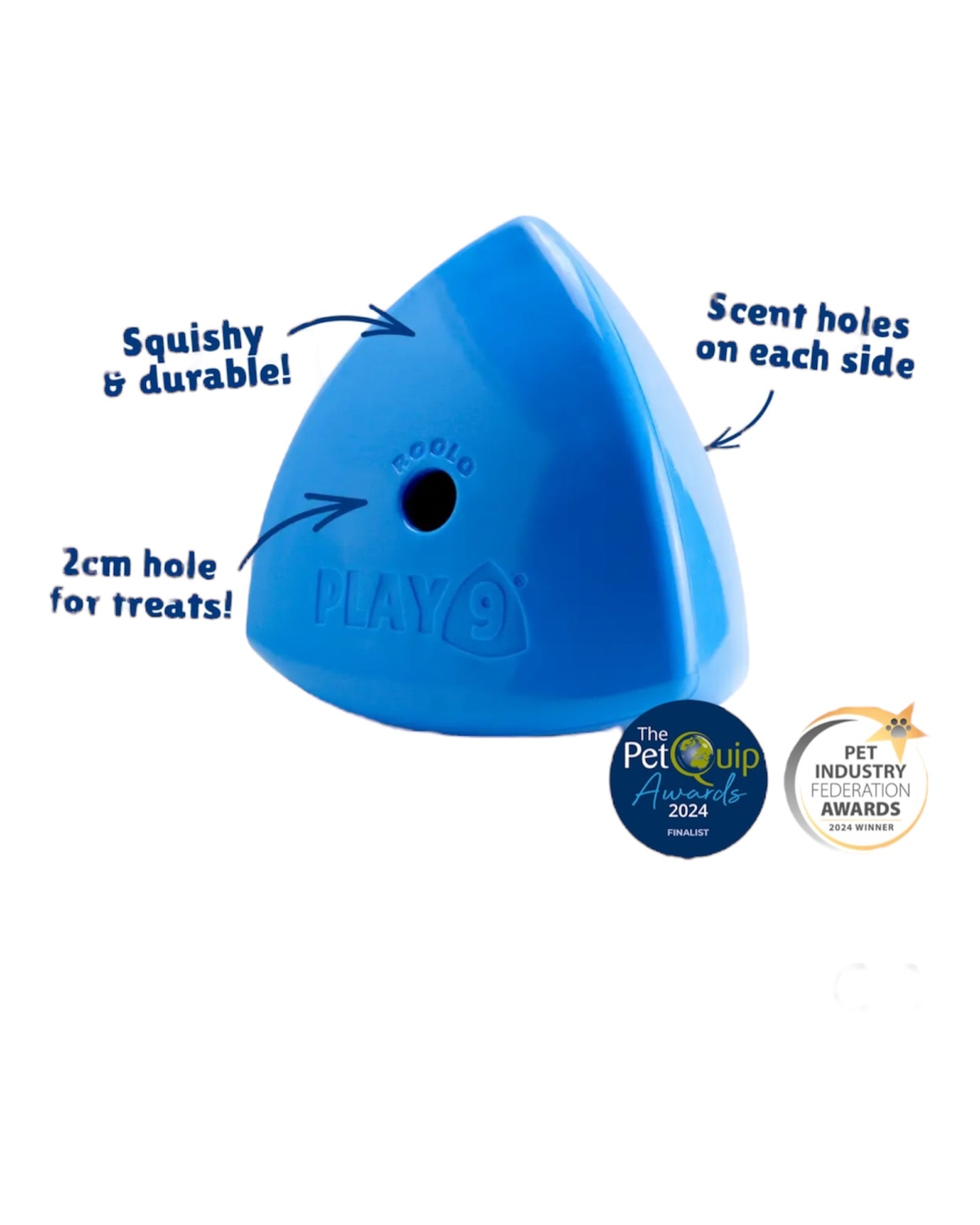 The Roolo Dog Treat Dispenser (free postage)