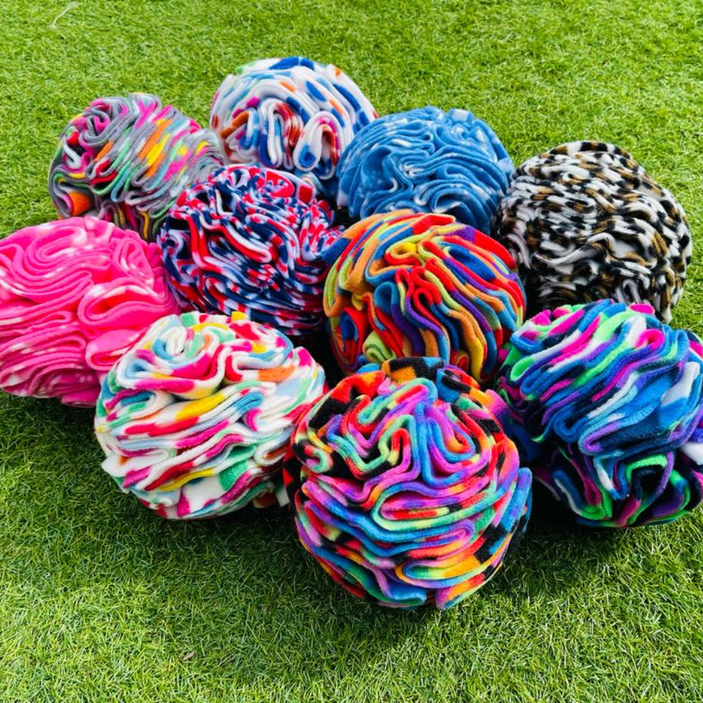 Medium Snuffle Ball - Multicoloured Paws – CanineCraftsUK