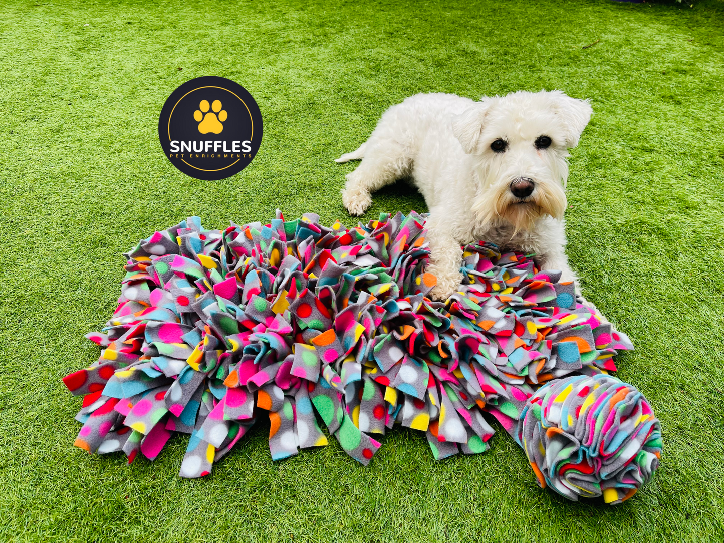 Large Snuffle Mat And Medium Snuffle Ball Set For Dogs, Available In 10 Colour Options