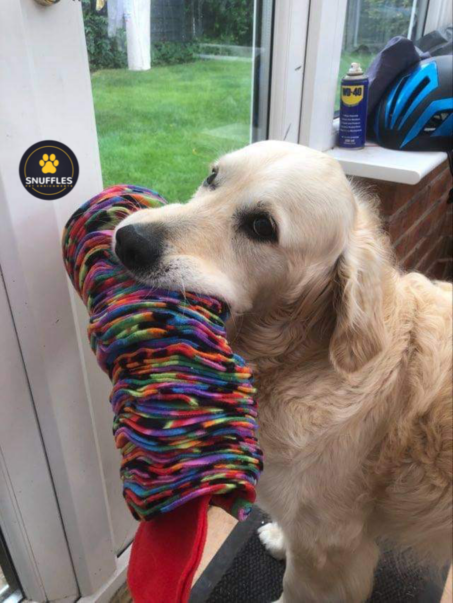 Large Snuffle Snake For Dogs, 10 Colour Options To Choose From