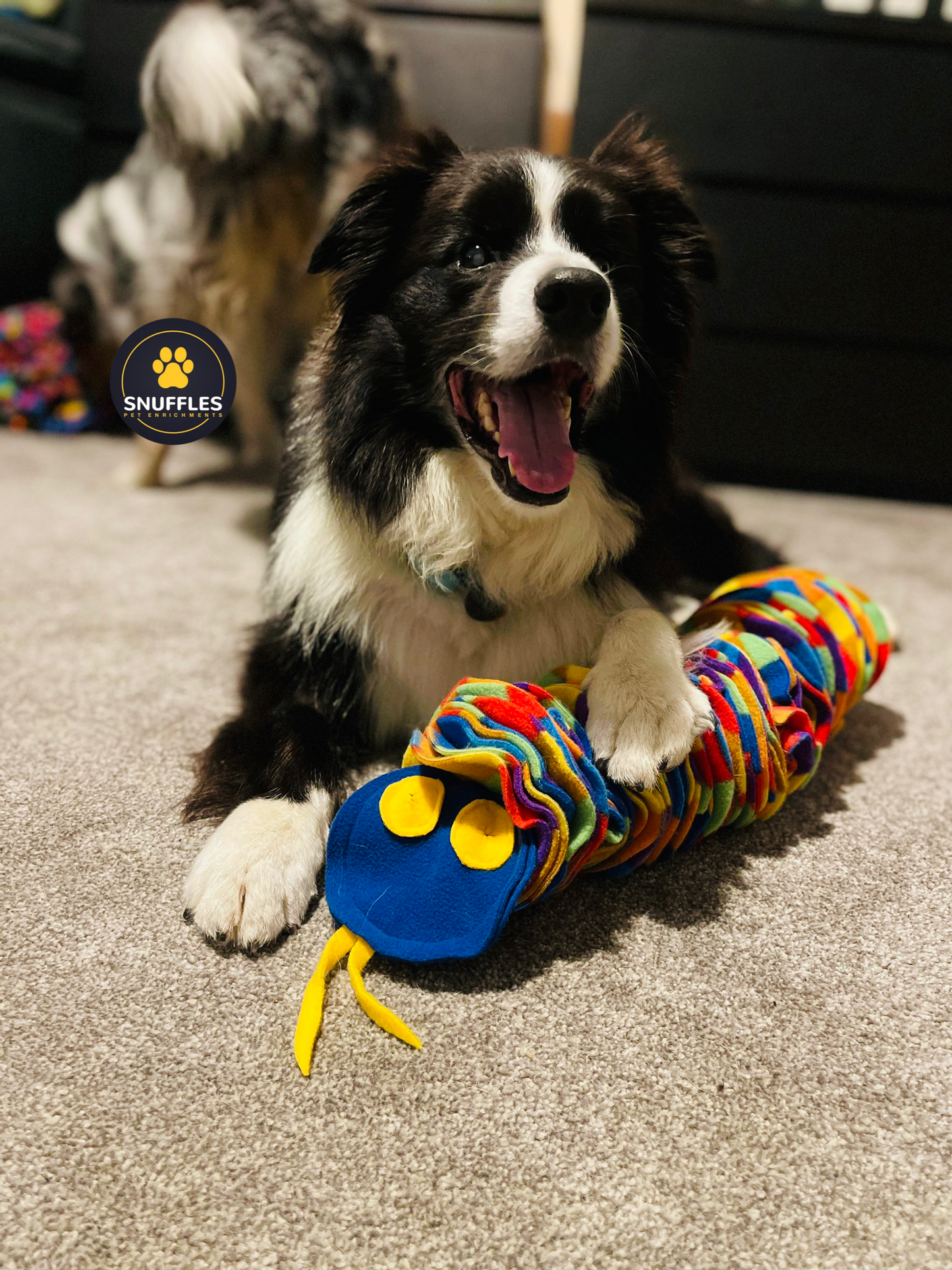 Large Snuffle Snake For Dogs, 10 Colour Options To Choose From