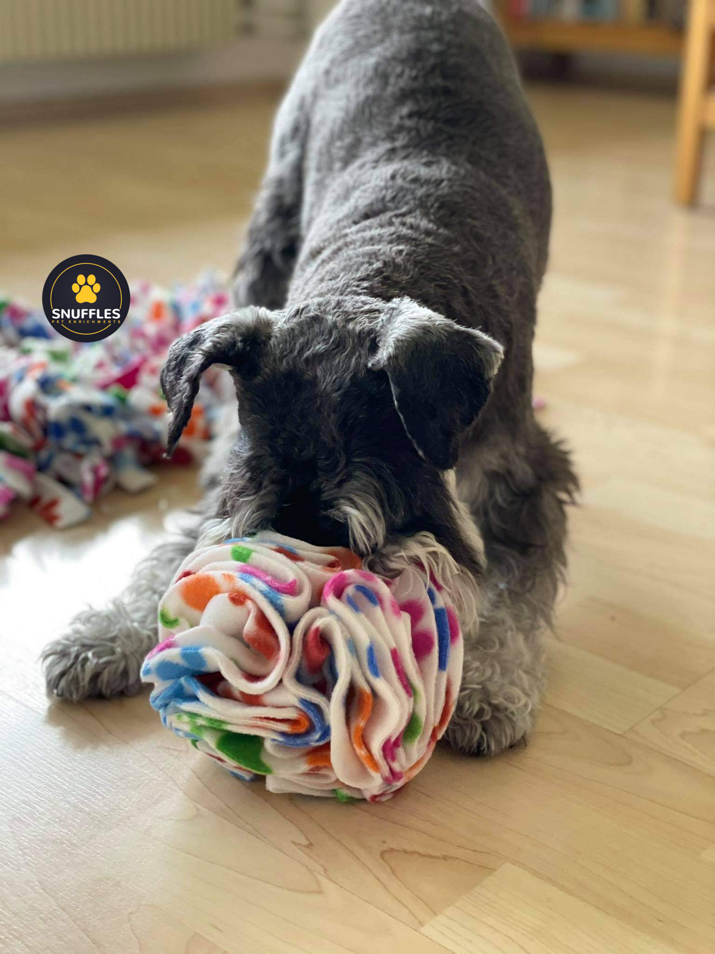 Medium Snuffle Ball For Dogs, 10 Colour Options Available