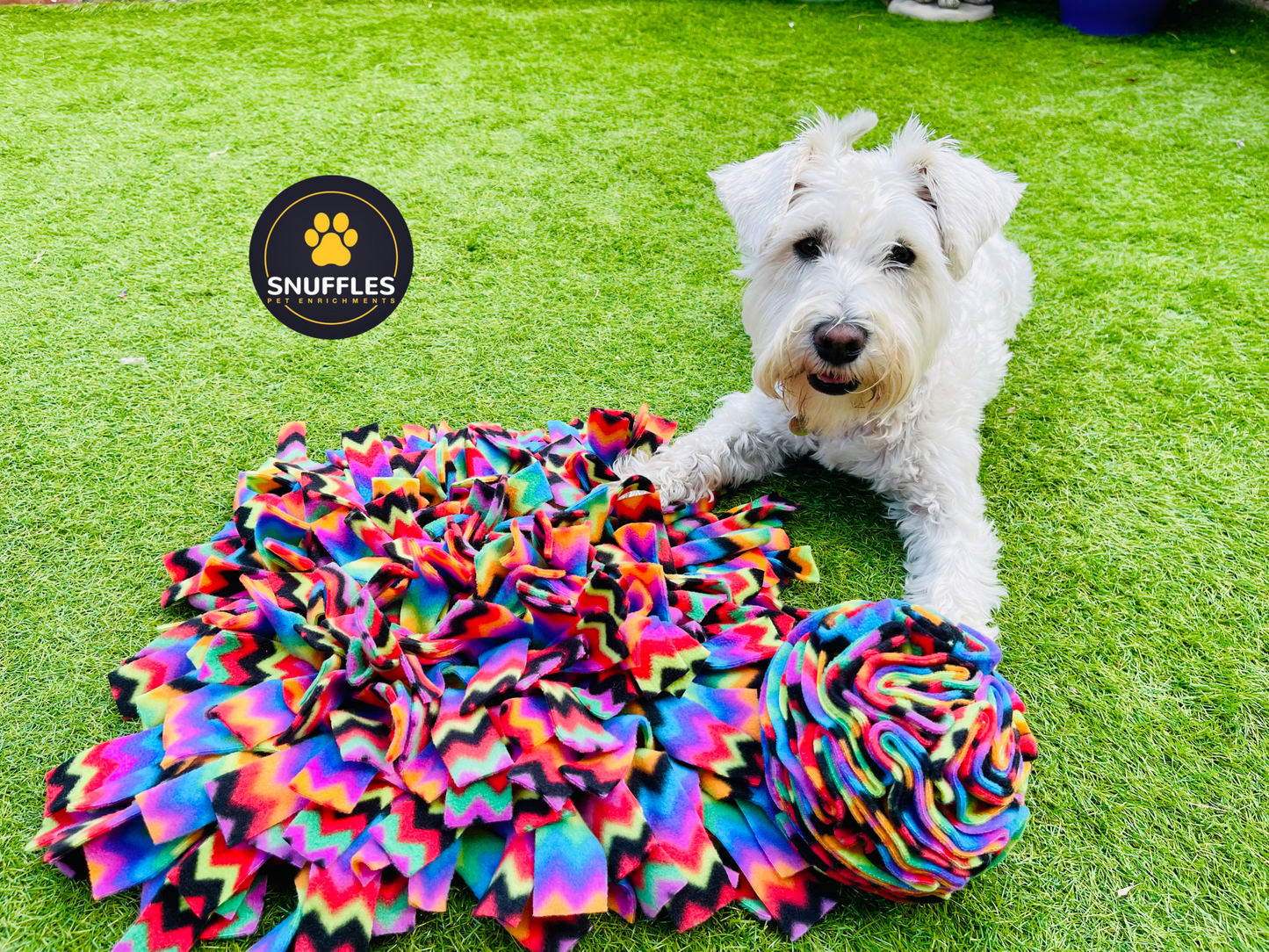 Medium Snuffle Mat And Medium Snuffle Ball Set For Dogs, Available In 10 Colour Option