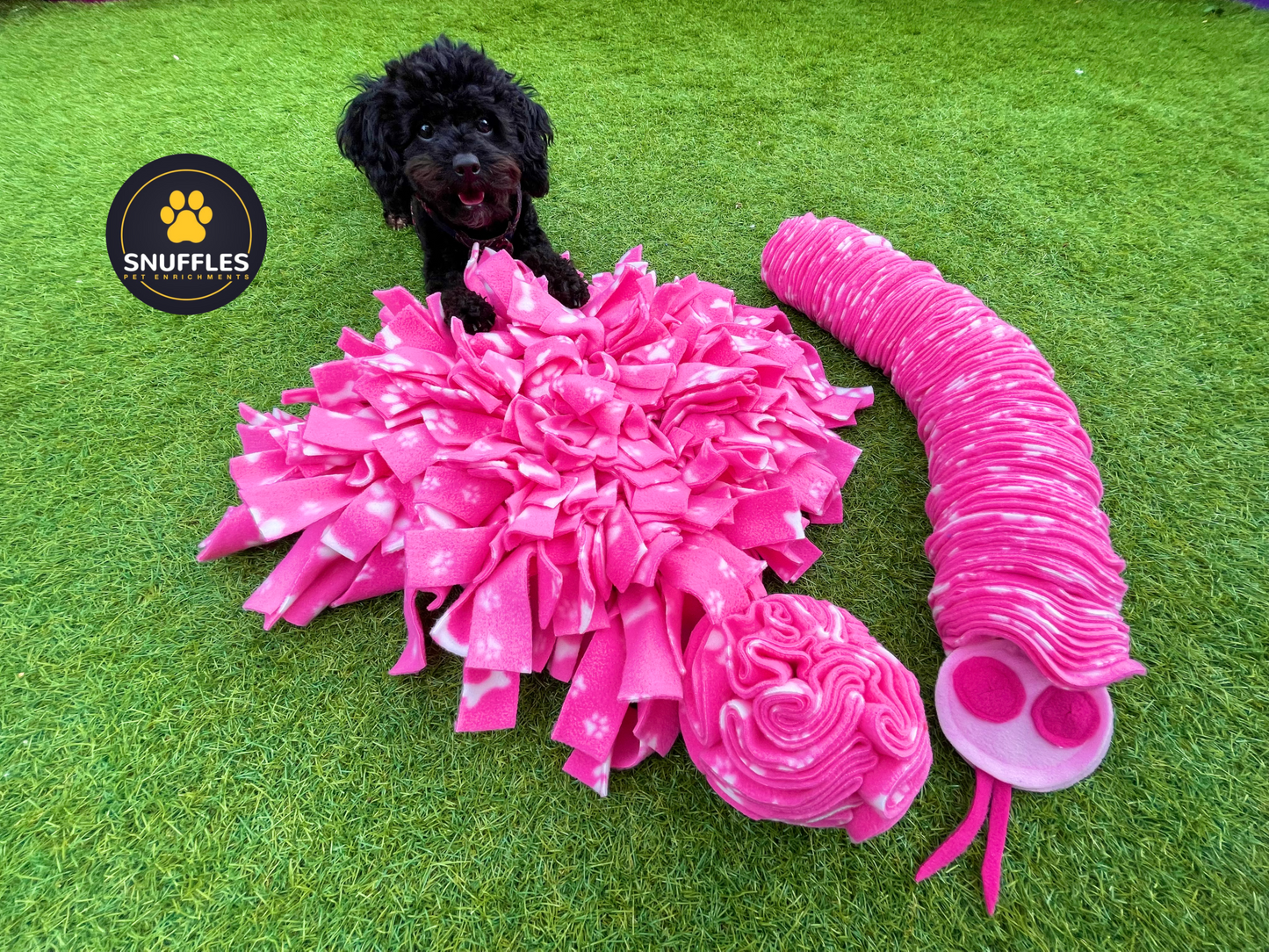 Small 3 in 1 Matching Set For Dogs And Pets, Snuffle Mat, Snuffle Ball, Snuffle Snake,