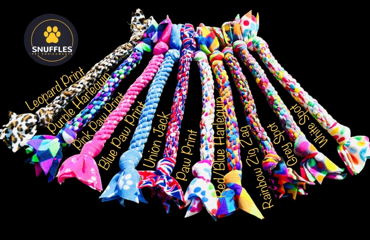 Dog Tugs 3 Sizes Available - Snufflesshop