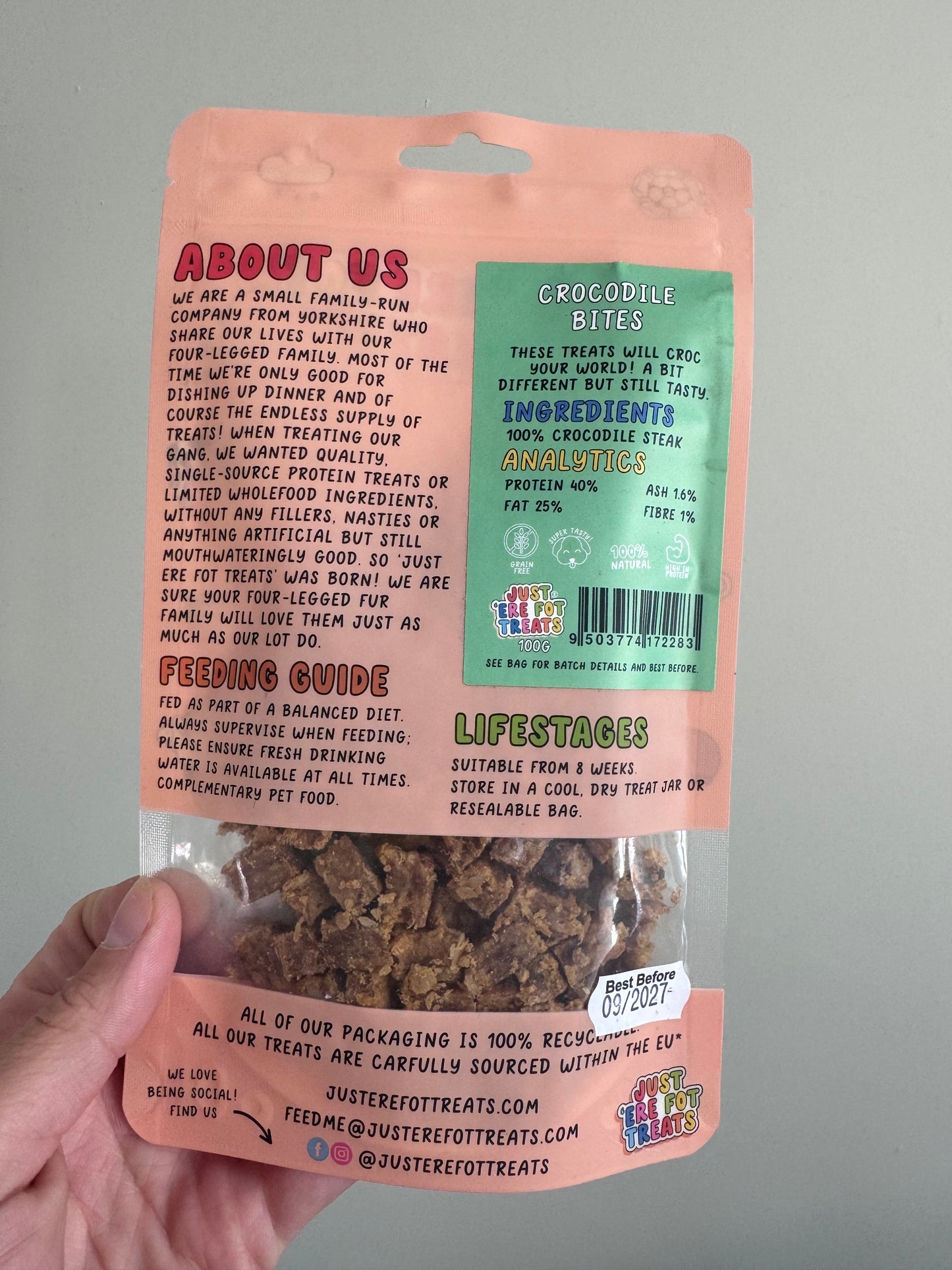 Just Ere Fot Treats - Training Size