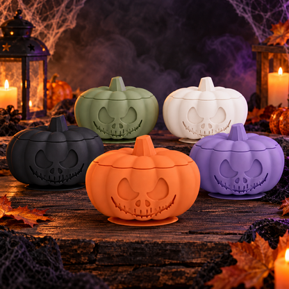 Pumpkin Enrichment Slow Feeder Bowl
