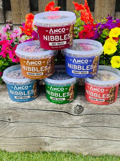 Anco Nibbles 300g Training Treat Tubs, 6 Flavours Available (Free Postage)