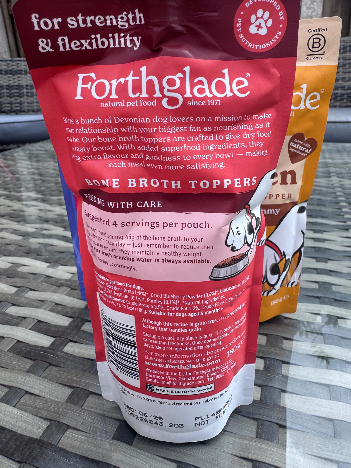 Forthglade Bone Broth Toppers