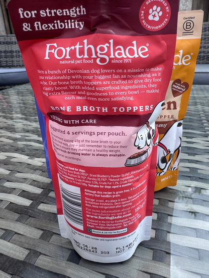 Forthglade Bone Broth Toppers