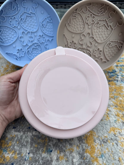 Strawberry Delight Slow Feeder Bowl