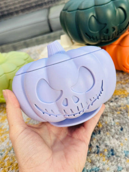 Pumpkin Enrichment Slow Feeder Bowl