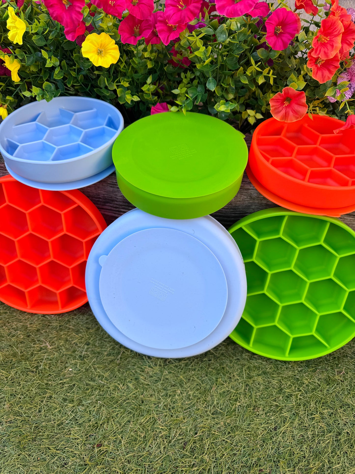 Hexa Puzzle Feeder Bowl,2 Sizes Available (Free Postage)
