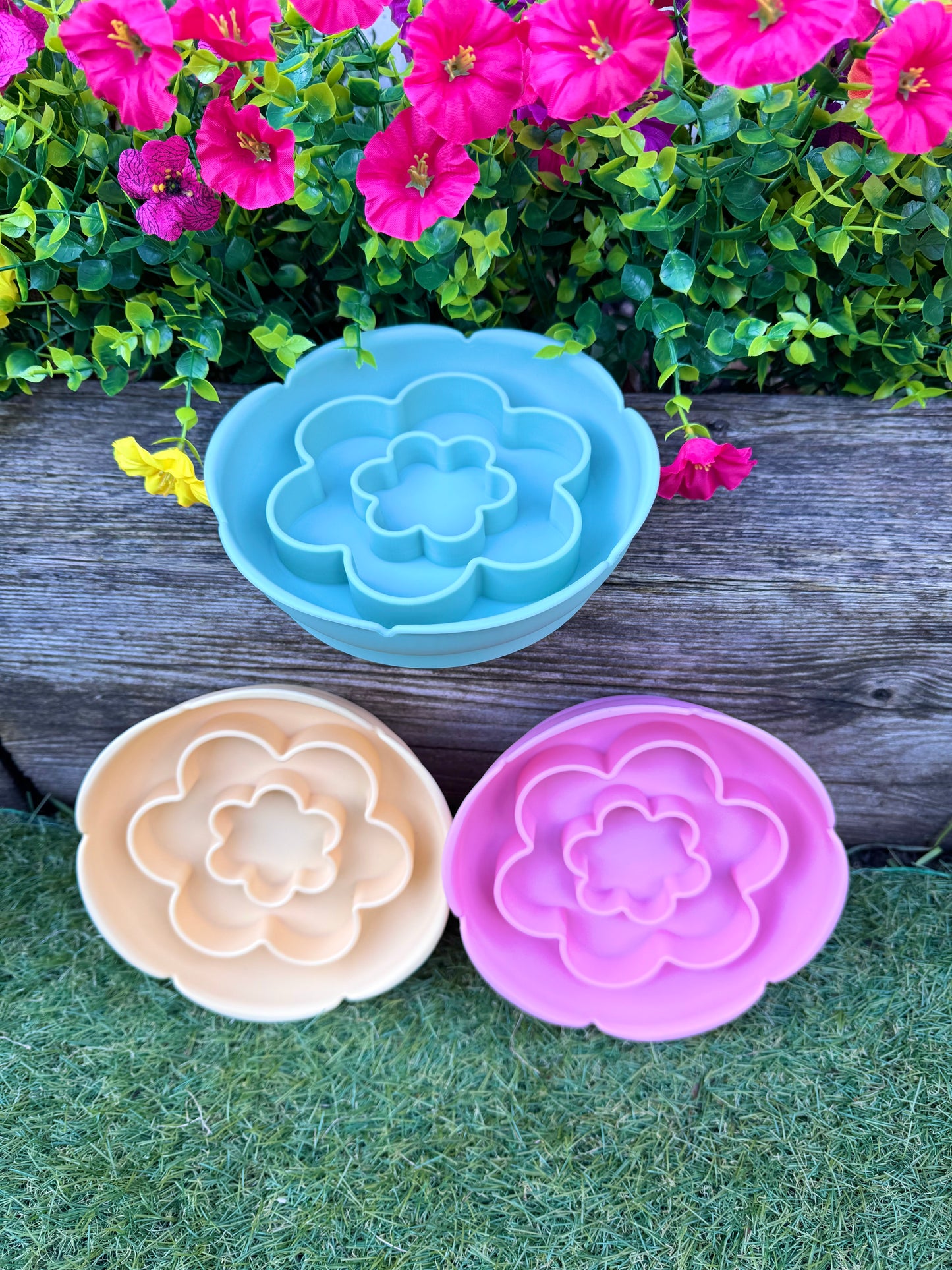 Floral Maze Enrichment Bowl (Free Postage)