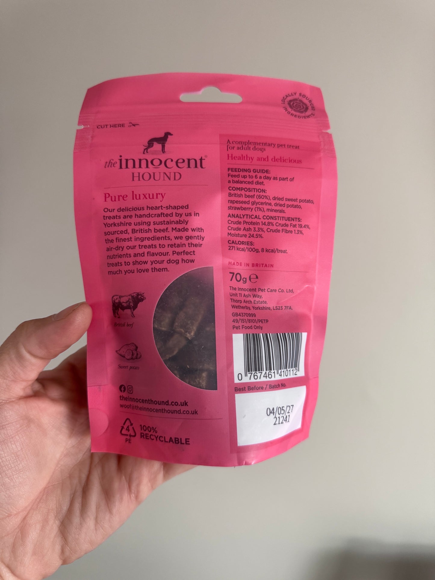 Innocent Hound Air Dried Treats