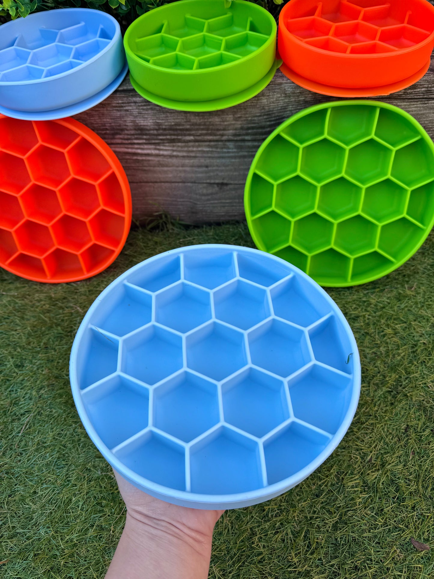 Hexa Puzzle Feeder Bowl,2 Sizes Available (Free Postage)