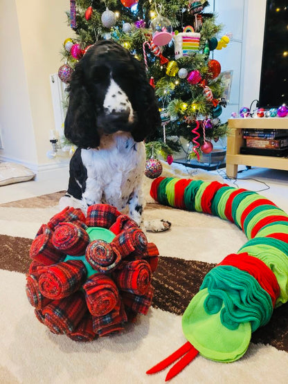 Christmas Snuffle Snakes 3 Sizes Available (Free Postage)