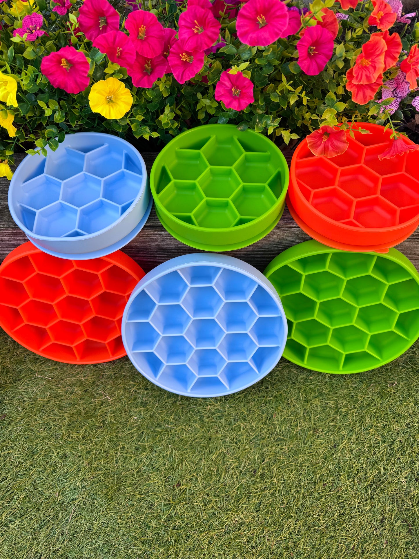 Hexa Puzzle Feeder Bowl,2 Sizes Available (Free Postage)