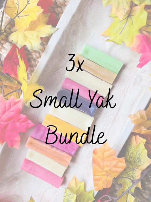 3x Small Yak Bundle (Free Postage)