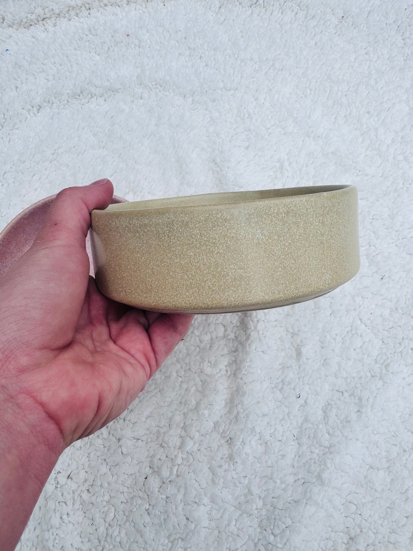 Ceramic Paw Print Slow Feeder Bowl