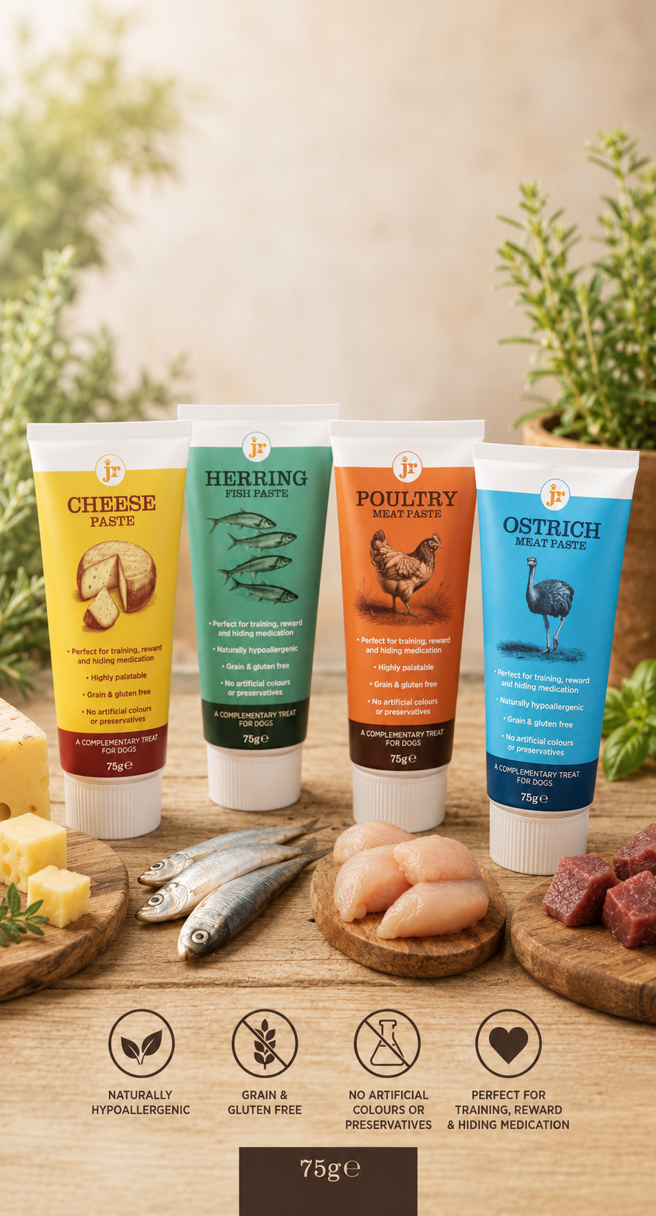 JR Premium Paste Range, 4 Flavours Available