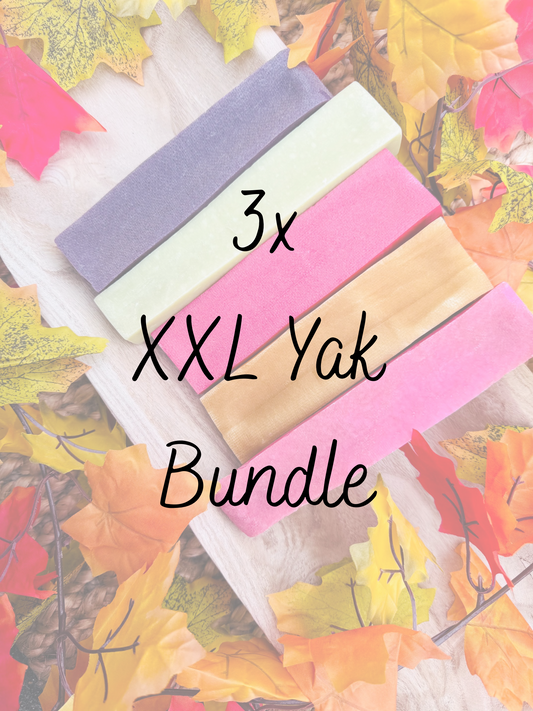 3x XXL Yak Bundle (Free Postage)