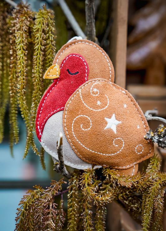 Cinnamon The Christmas Robin