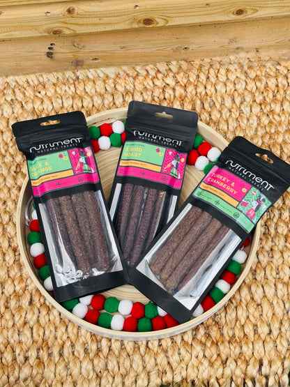 3 Festive Flavoured Gourmet Sausages (Free Postage)